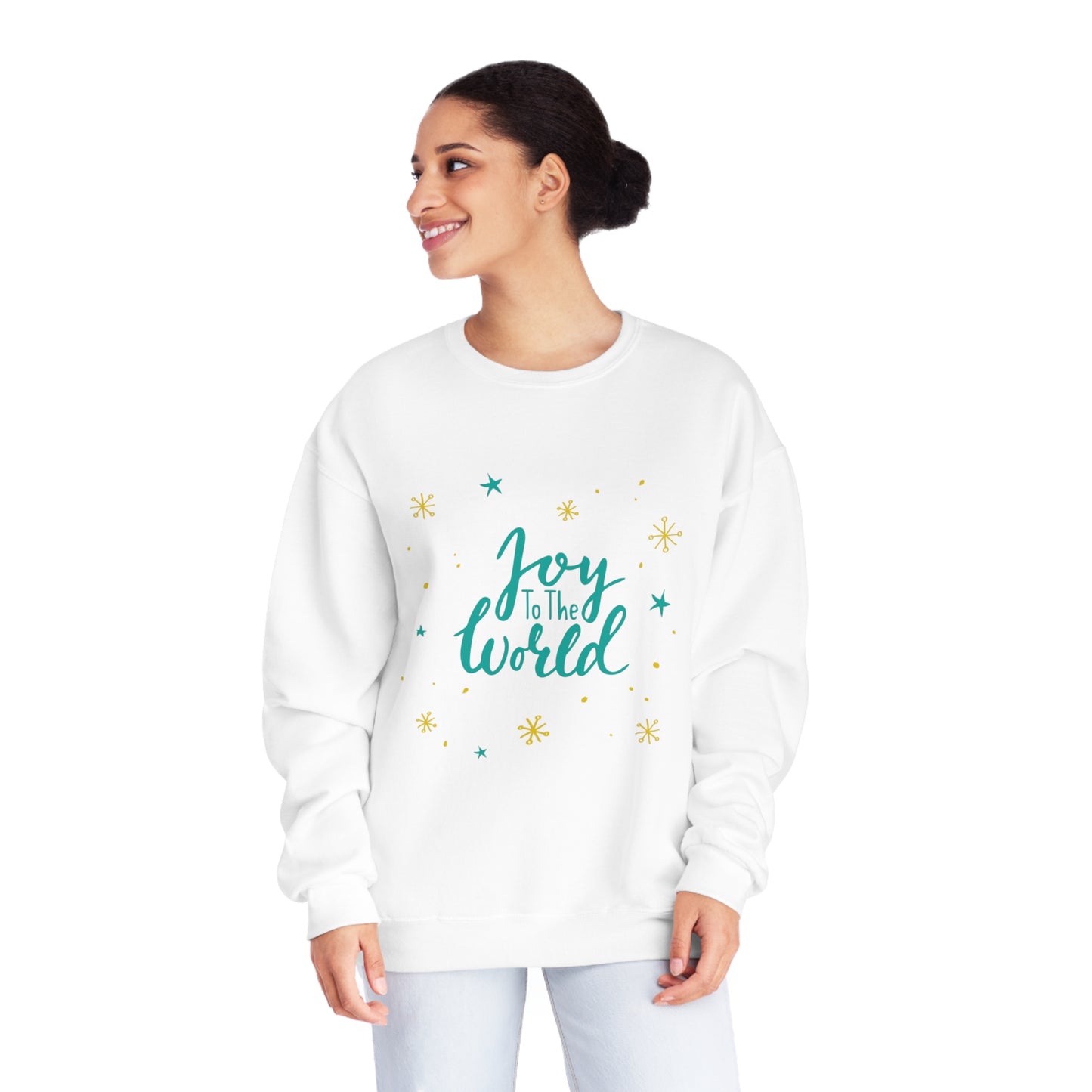 Joy to the World Unisex NuBlend® Crewneck Sweatshirt