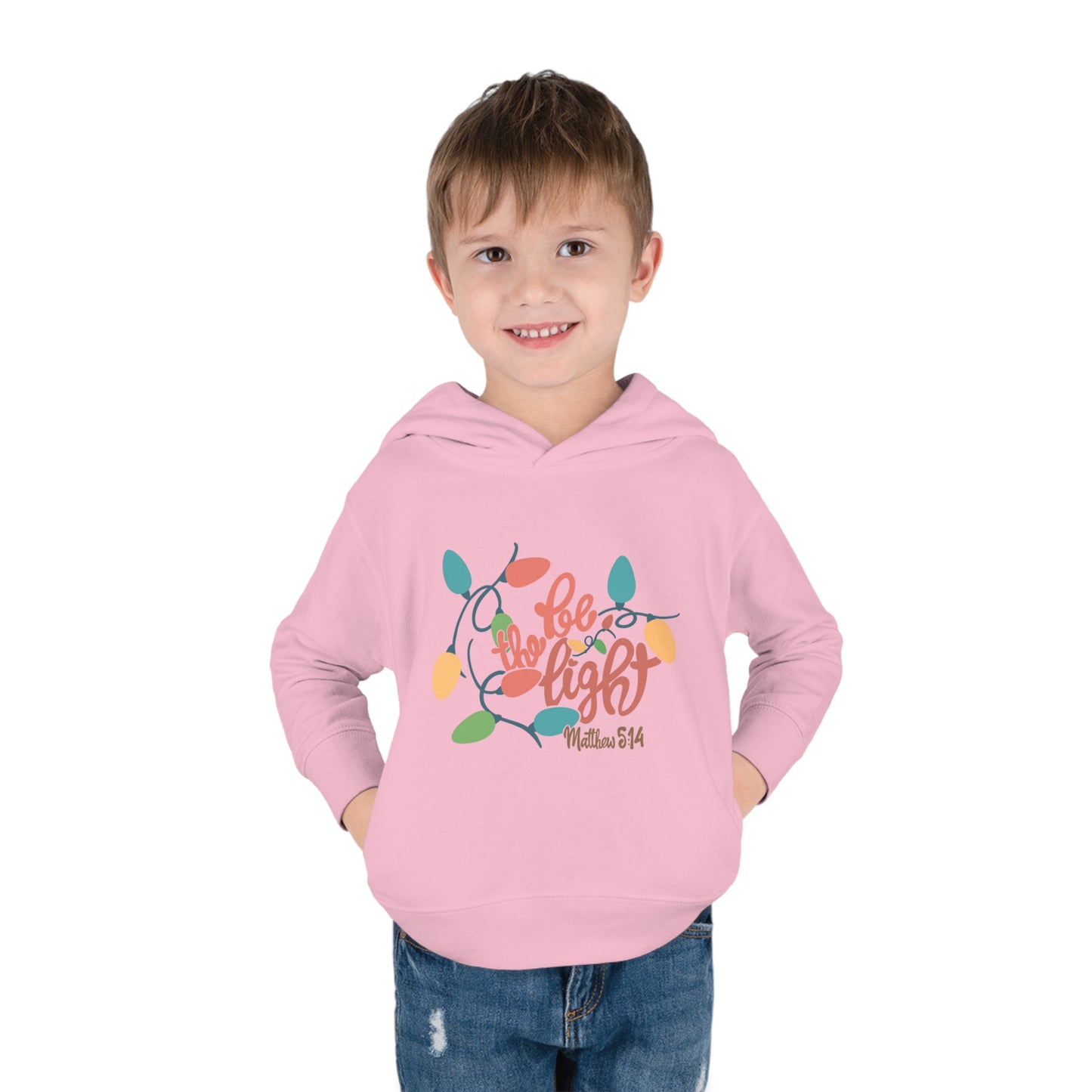 Be the Light Toddler Pullover Fleece Hoodie