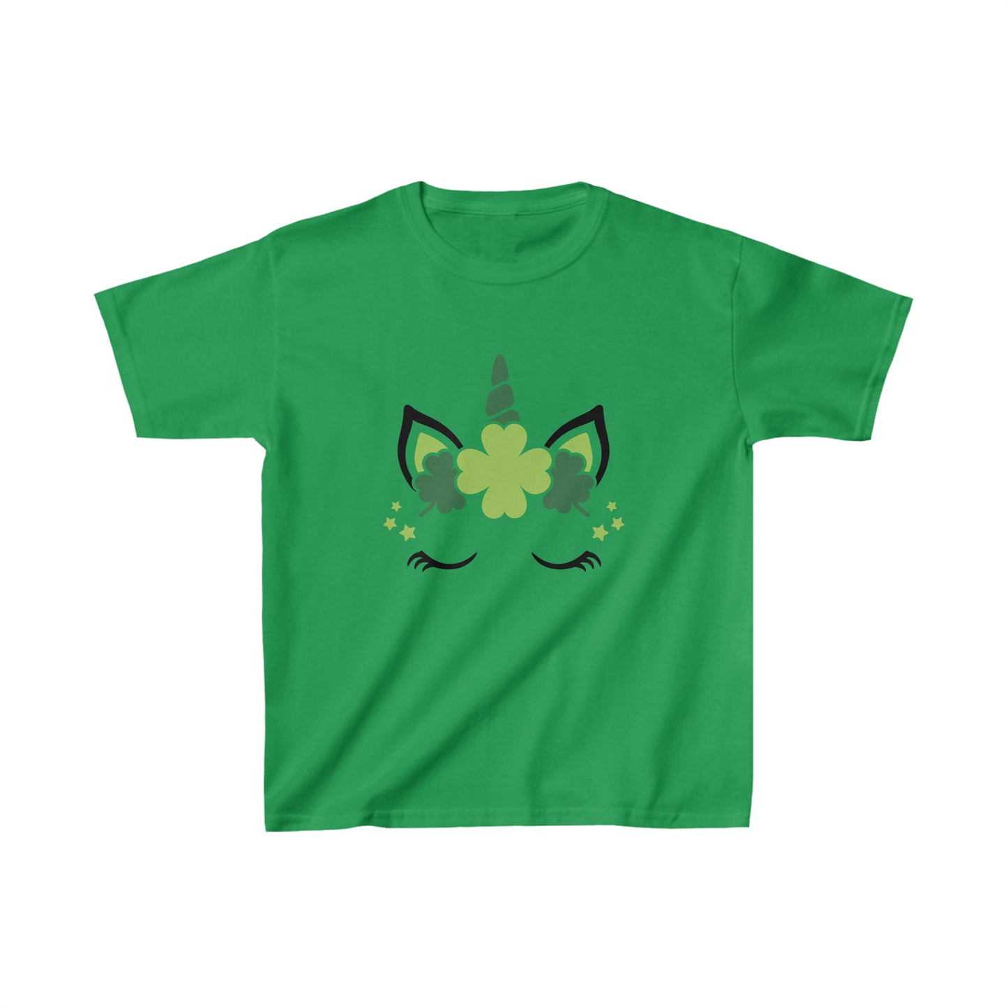 Shamrock Unicorn Kids Heavy Cotton™ Tee