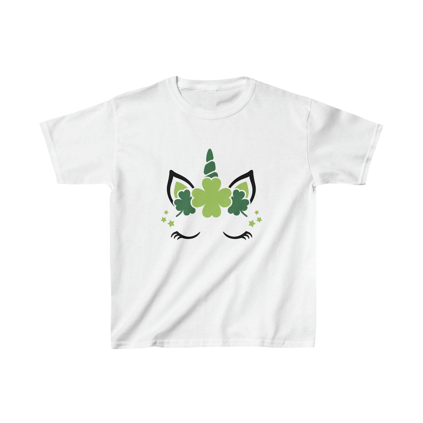 Shamrock Unicorn Kids Heavy Cotton™ Tee