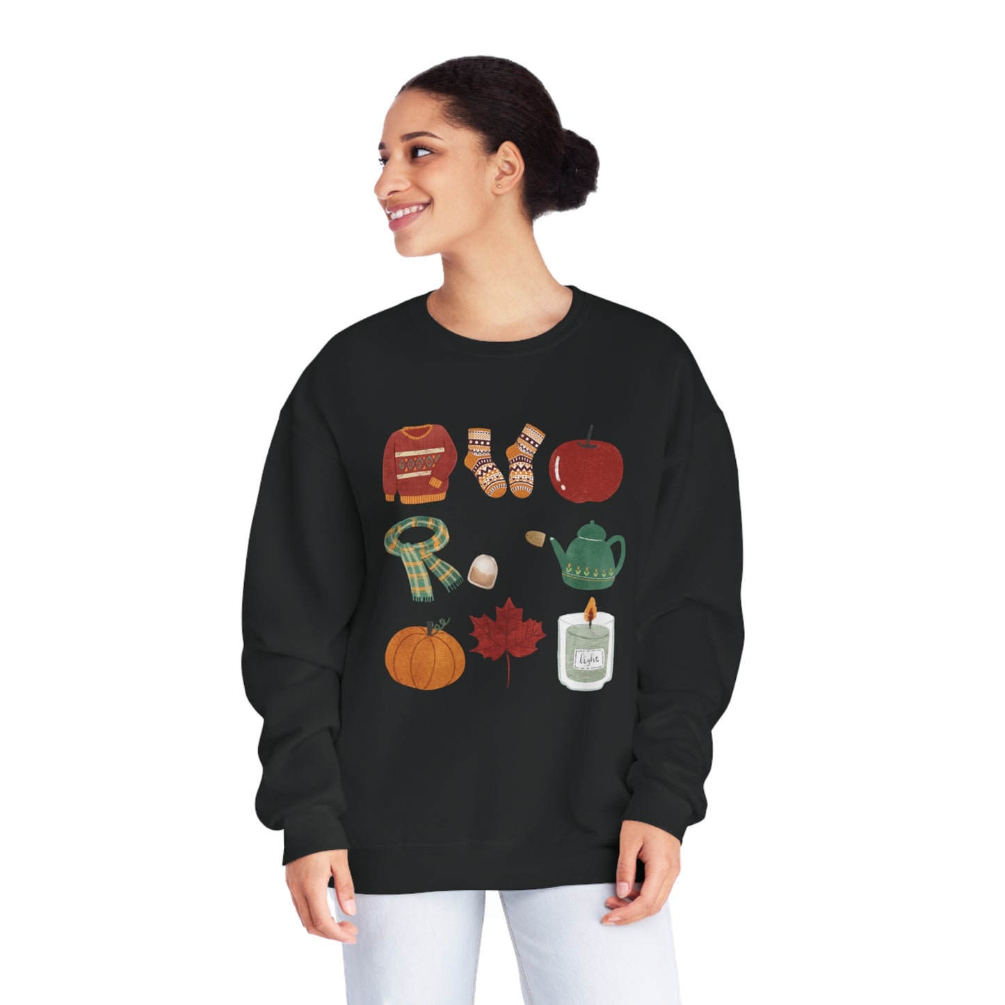 Fall Favorite Things Unisex NuBlend® Crewneck Sweatshirt