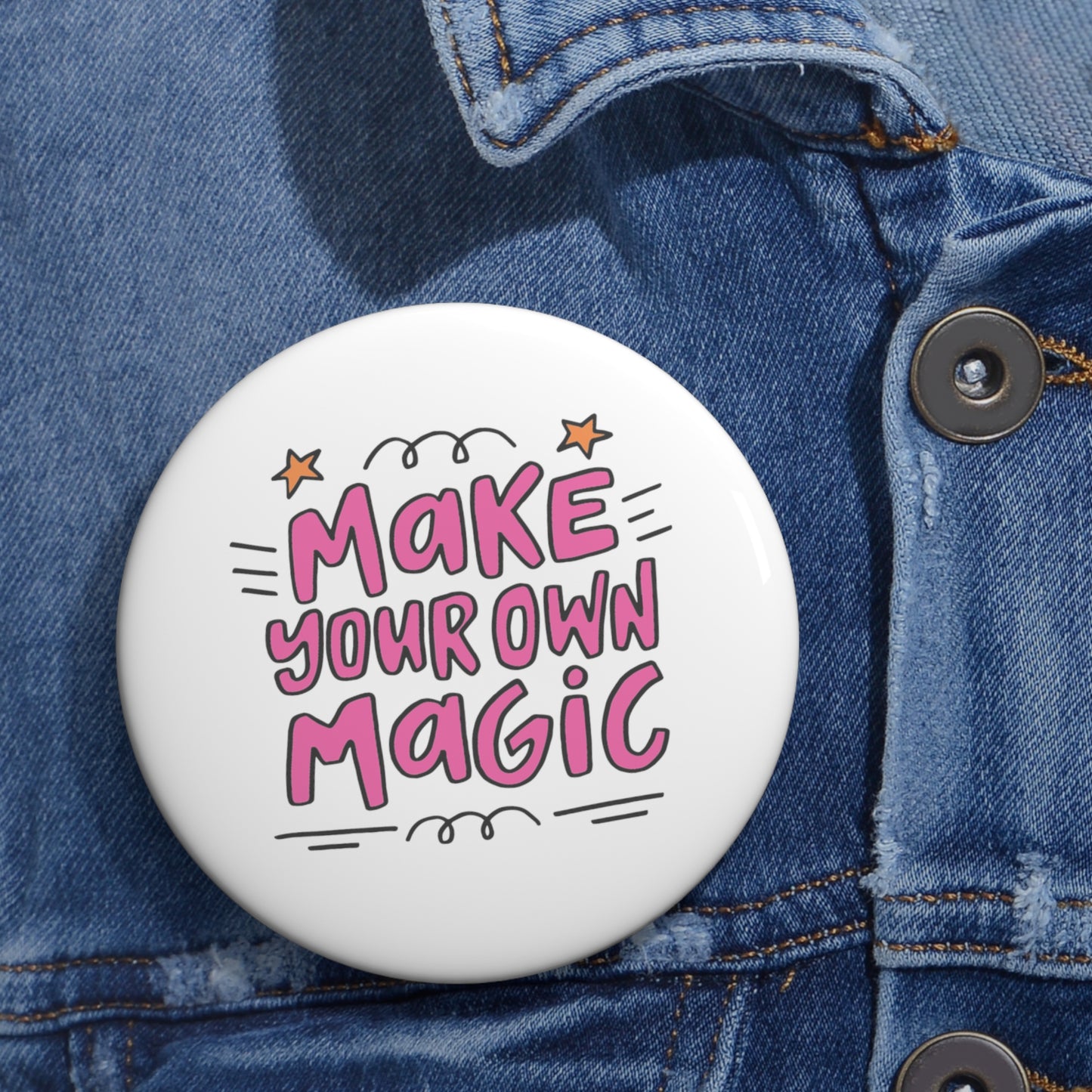 Make Your Own Magic Pin Button