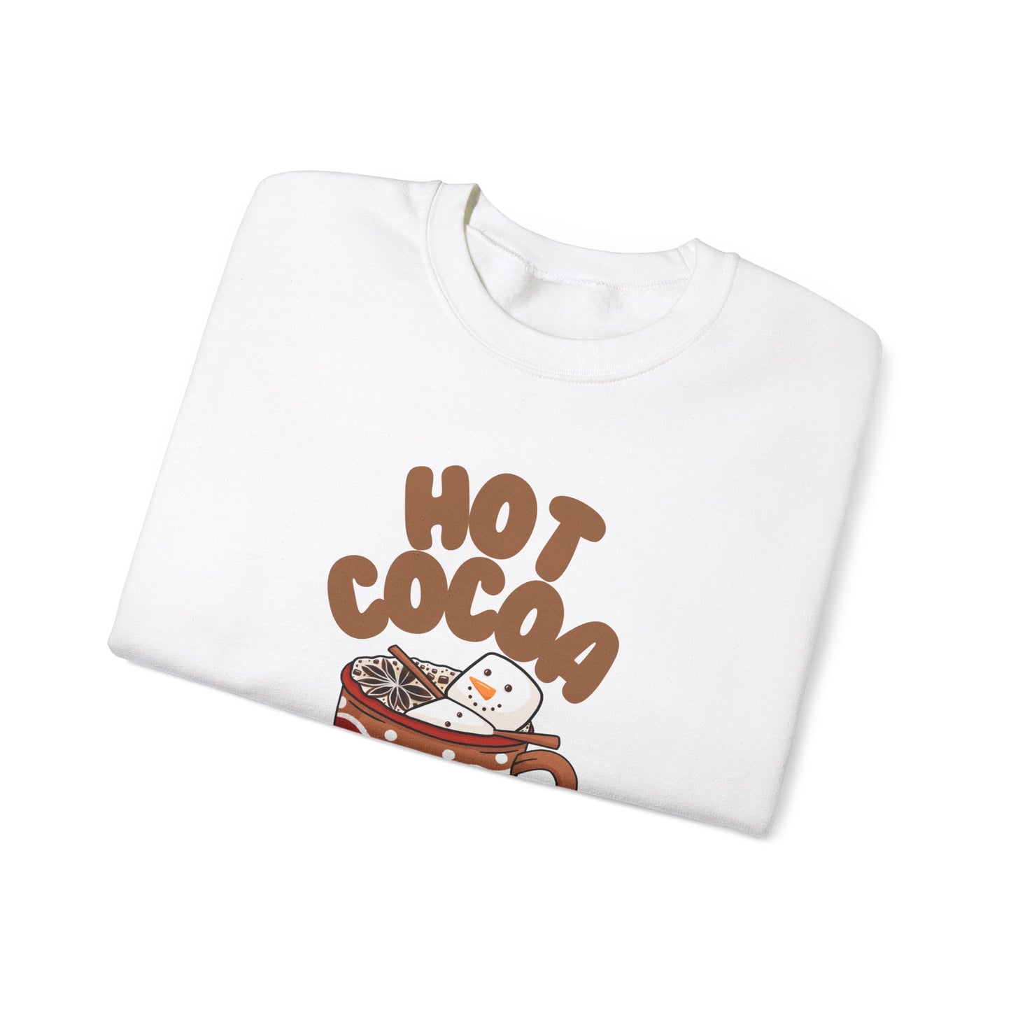 Hot Cocoa Season Unisex Heavy Blend™ Crewneck Sweatshirt