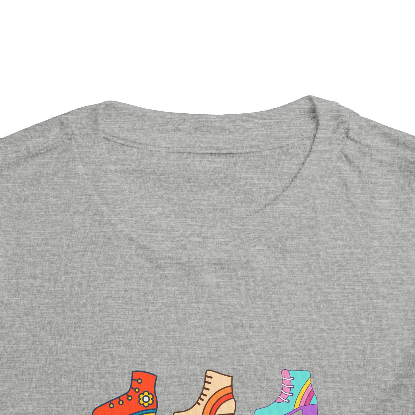 Roller Skates Toddler Short Sleeve Tee