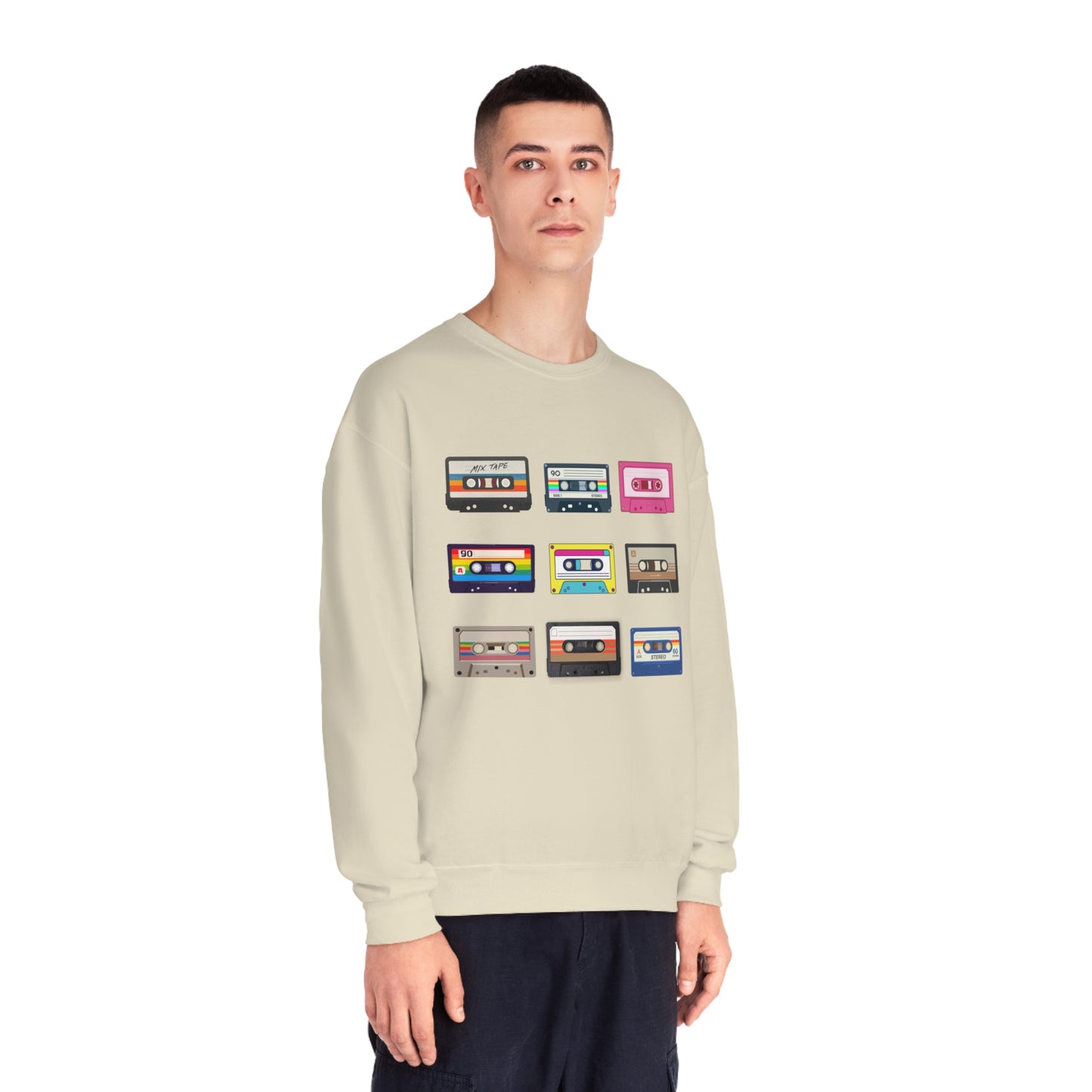 Cassettes Unisex NuBlend® Crewneck Sweatshirt