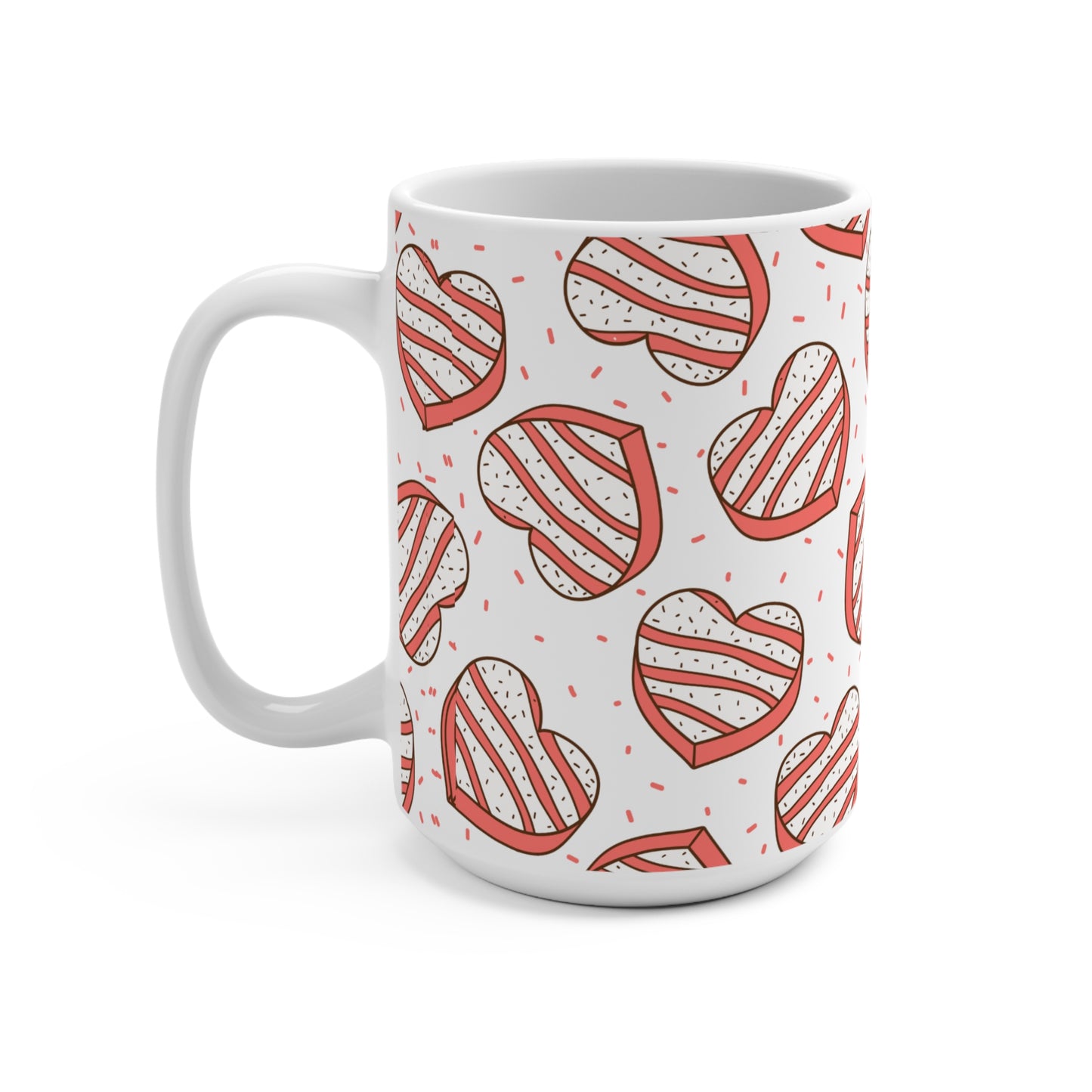 Valentine Cakes Mug 15oz