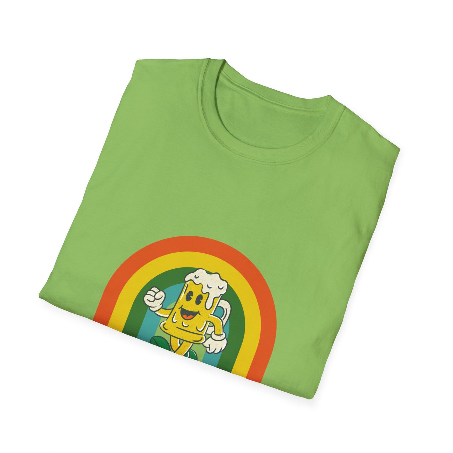 Happy Beer Unisex Softstyle T-Shirt