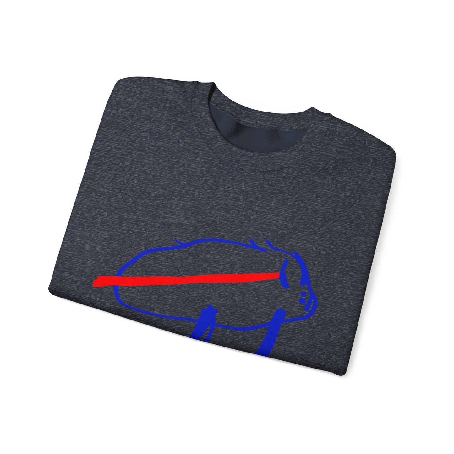 Josh Allen Drawing Unisex Heavy Blend™ Crewneck Sweatshirt