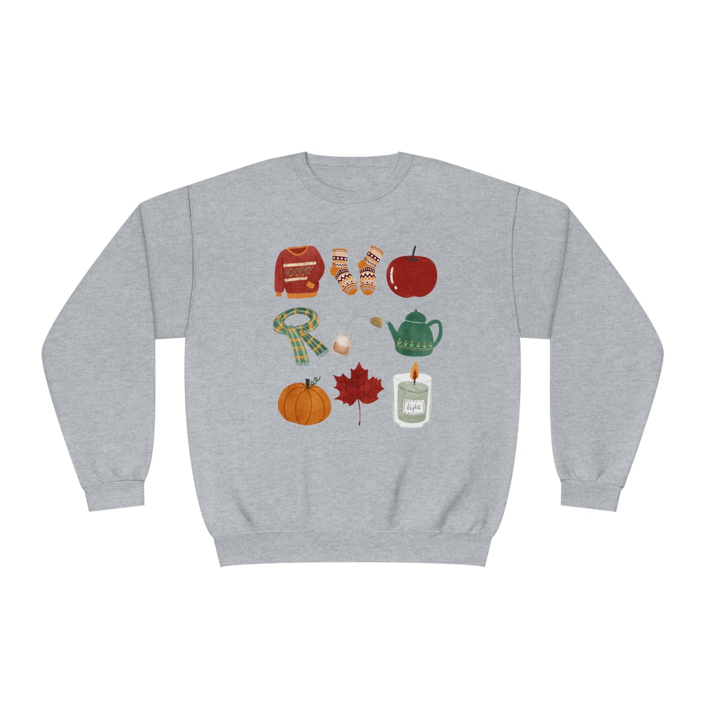 Fall Favorite Things Unisex NuBlend® Crewneck Sweatshirt