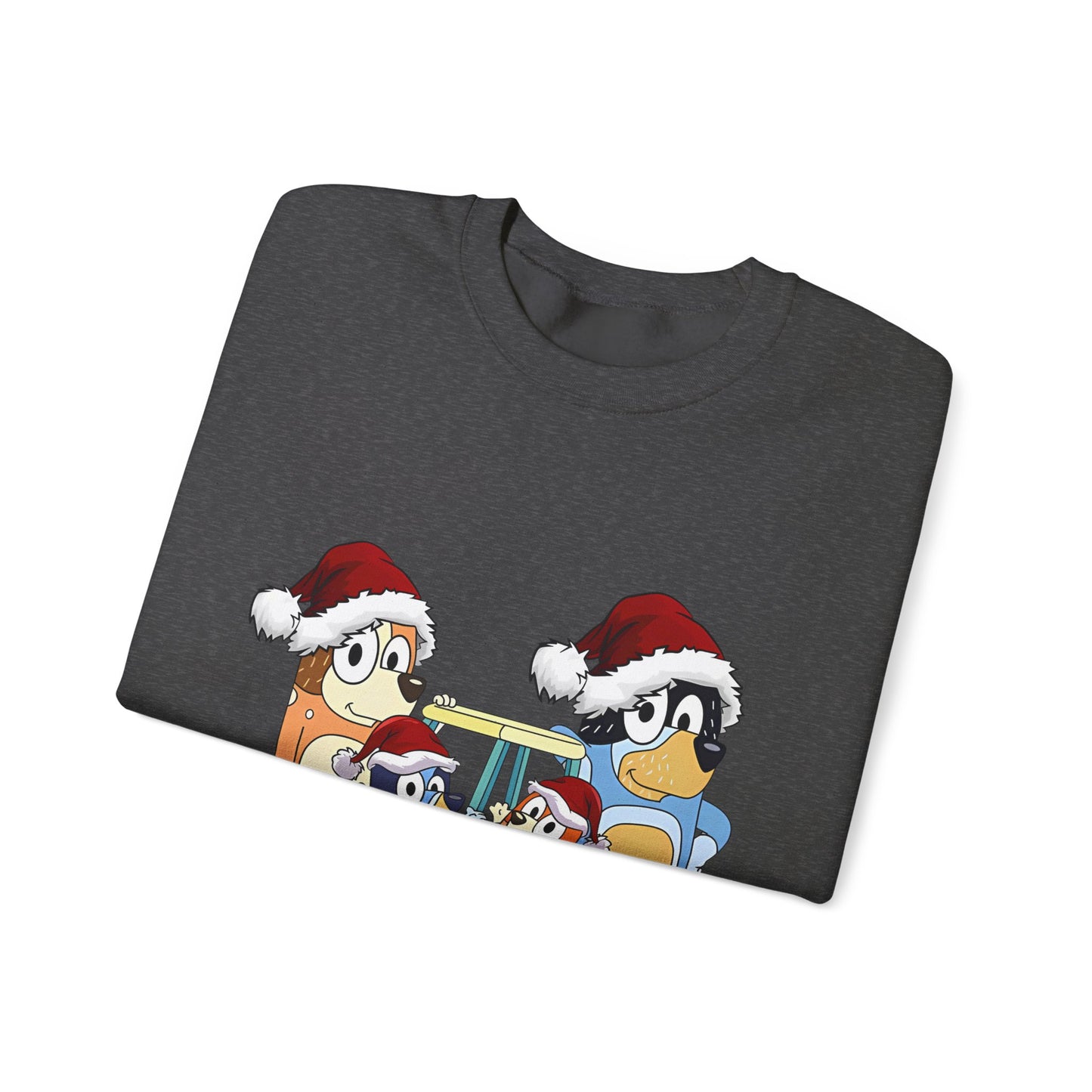 Heeler Family Christmas Unisex Heavy Blend™ Crewneck Sweatshirt
