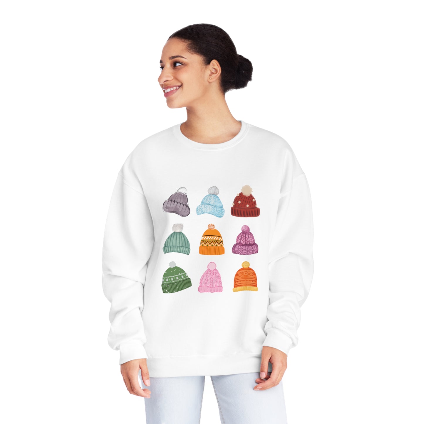 Winter Hats Unisex NuBlend® Crewneck Sweatshirt