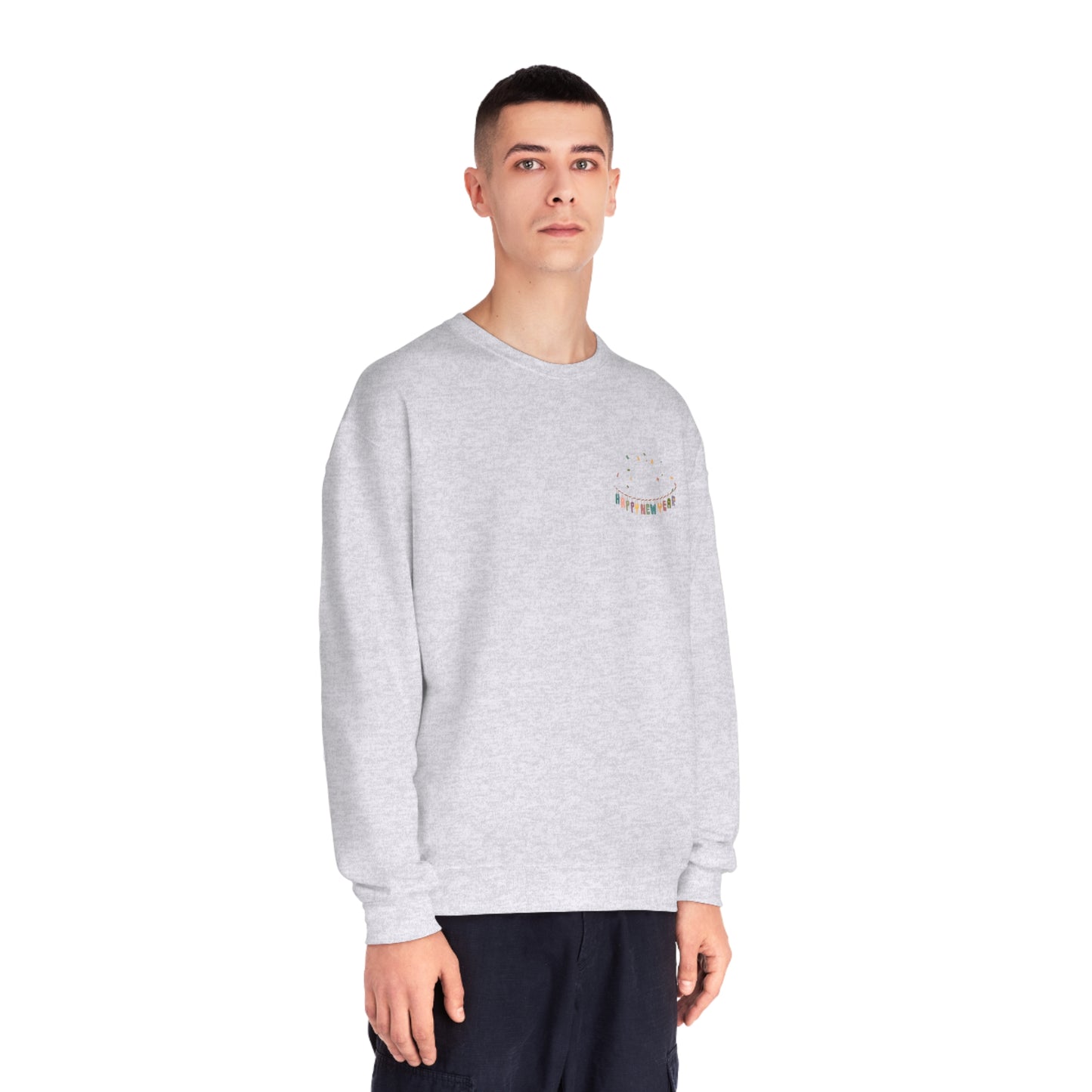 Happy New Year Banner Unisex NuBlend® Crewneck Sweatshirt