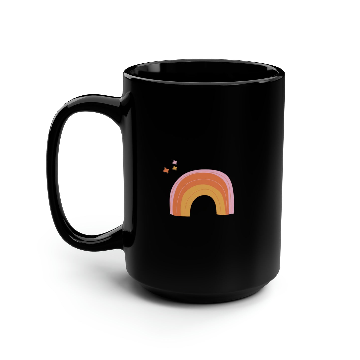 You Can Do It Black Mug, 15oz