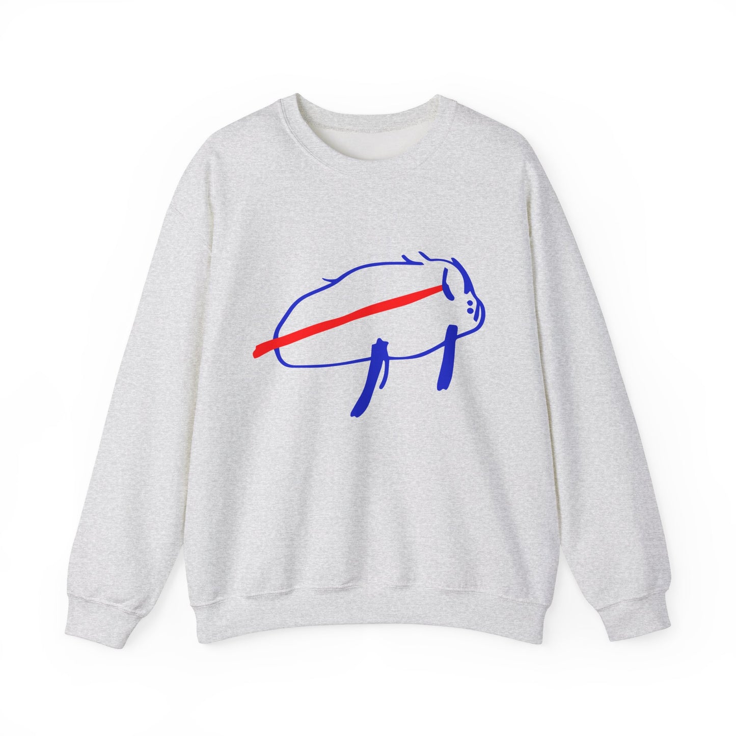Josh Allen Drawing Unisex Heavy Blend™ Crewneck Sweatshirt