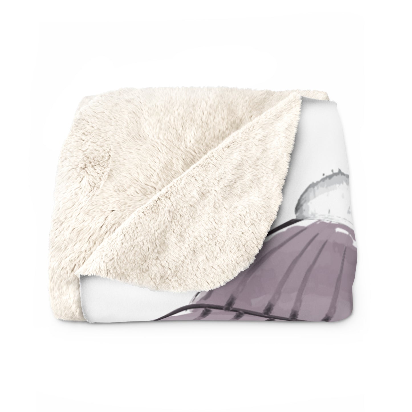 Warm Hats Sherpa Fleece Blanket