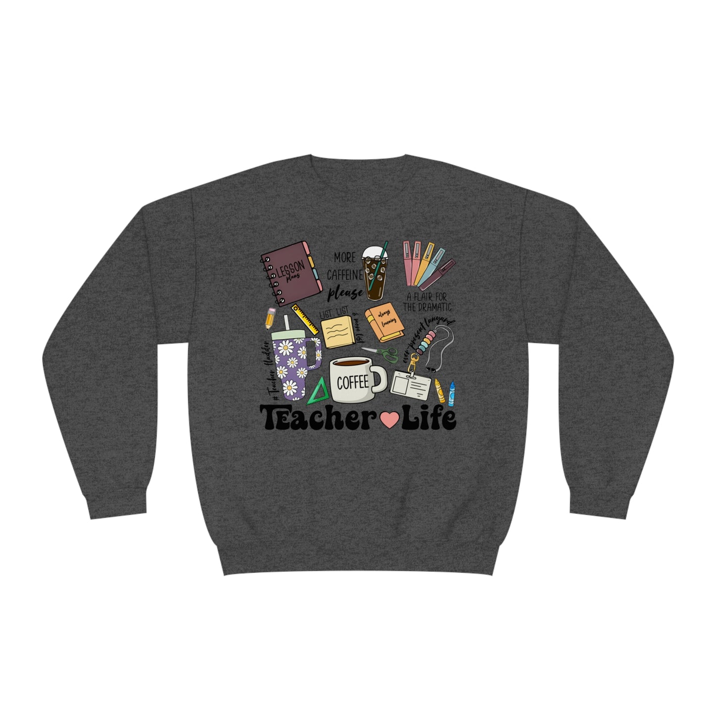 Teacher Things Unisex NuBlend® Crewneck Sweatshirt