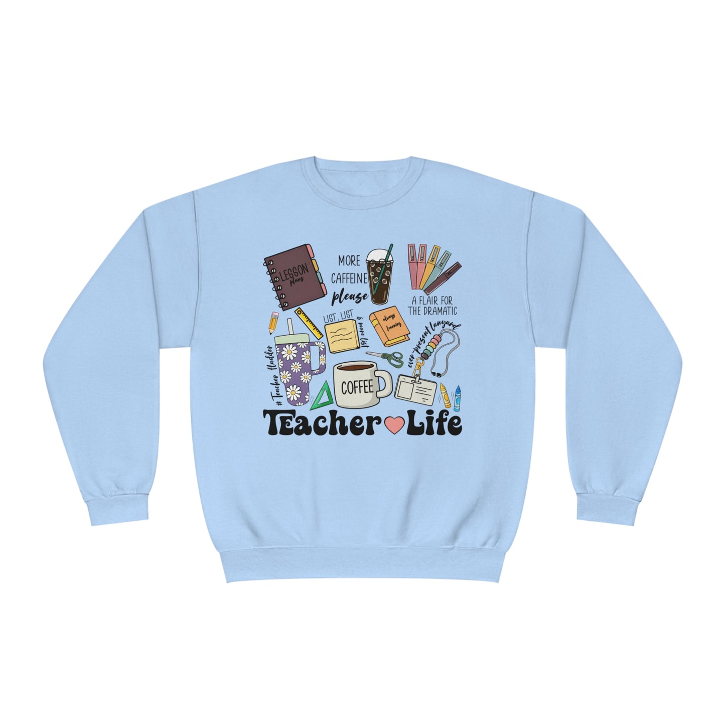 Teacher Things Unisex NuBlend® Crewneck Sweatshirt