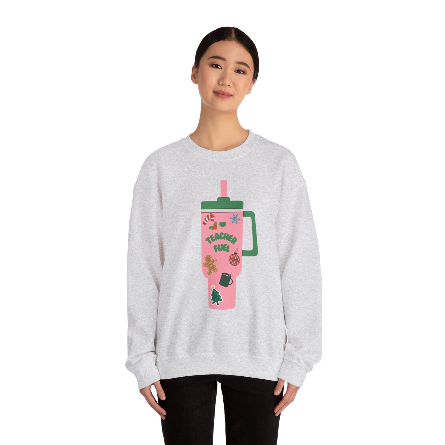 Teacher Fuel Unisex Heavy Blend™ Crewneck Sweatshirt