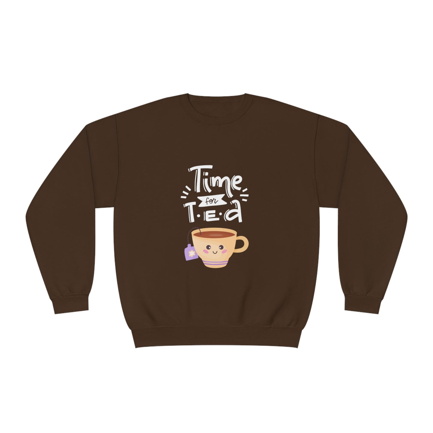 Time for Tea One Teacup Unisex NuBlend® Crewneck Sweatshirt