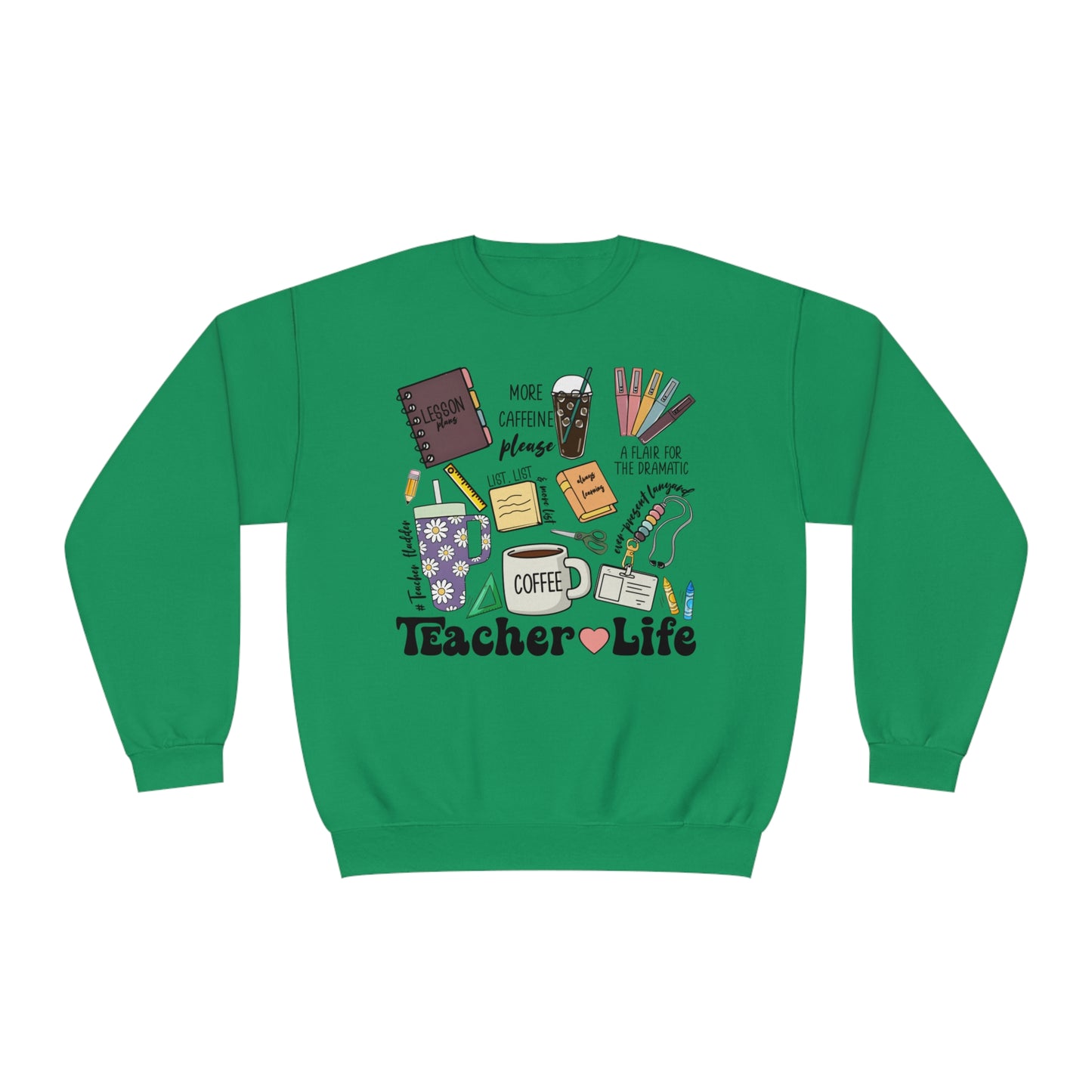 Teacher Things Unisex NuBlend® Crewneck Sweatshirt