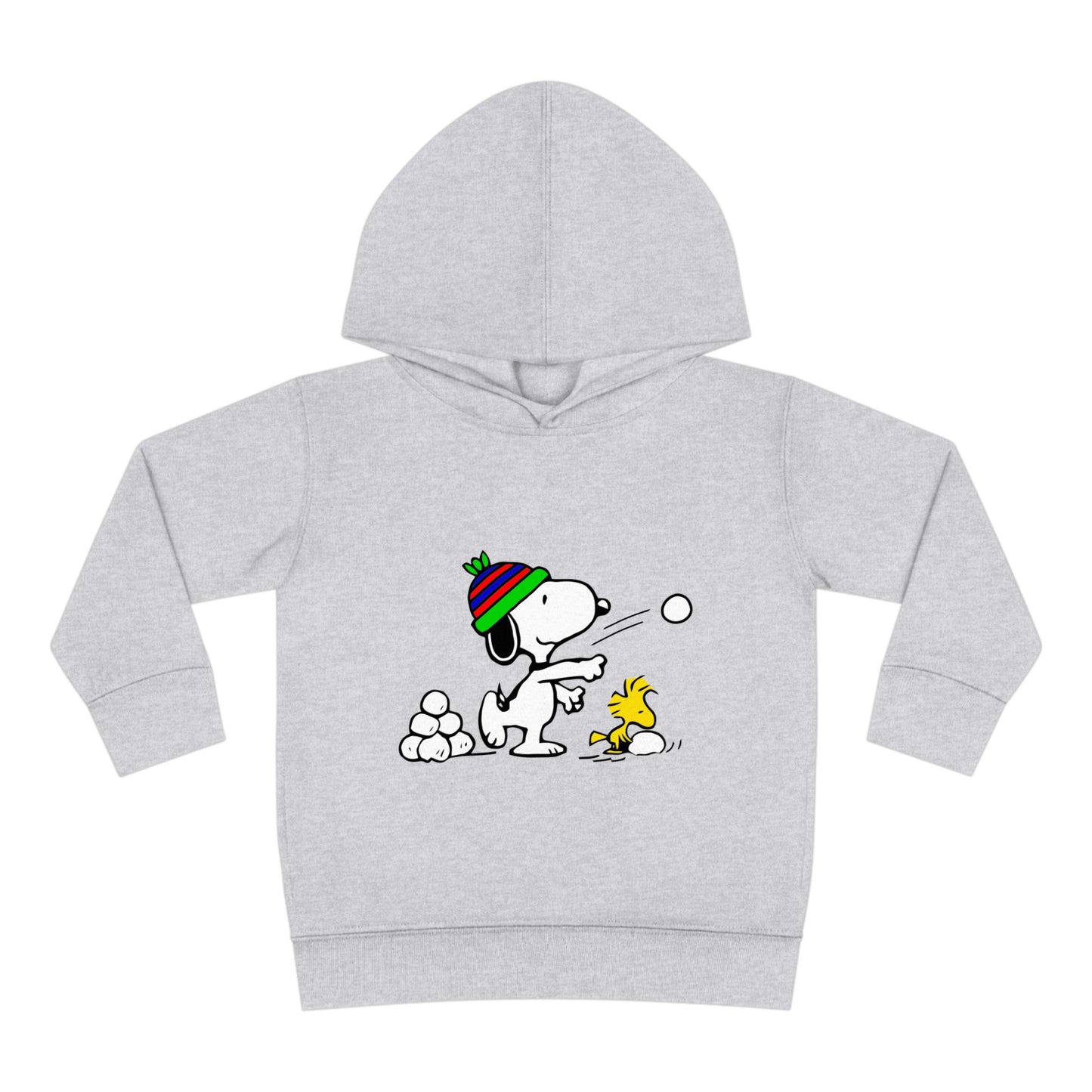 Snoopy Snowballs Toddler Pullover Fleece Hoodie