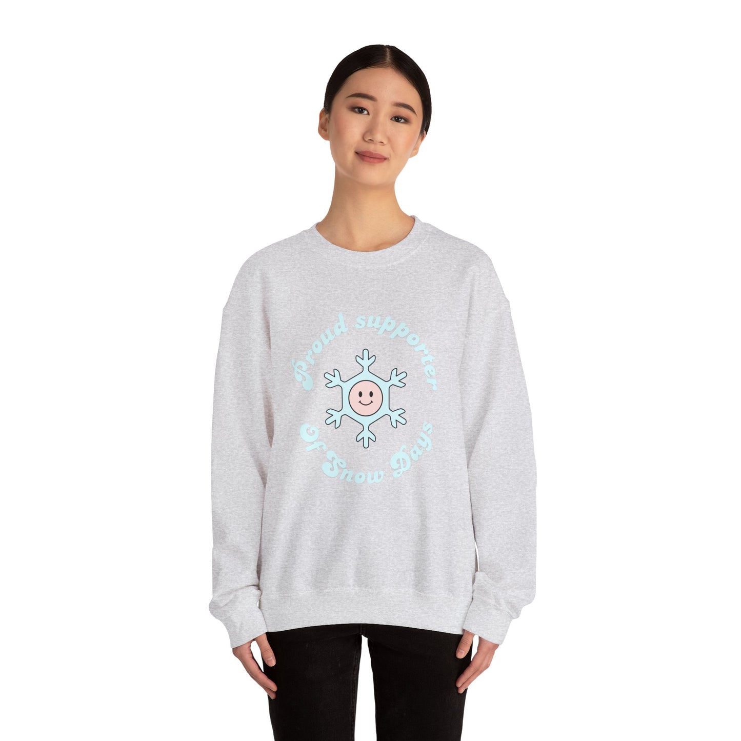 Proud Supporter of Snow Days Unisex Heavy Blend™ Crewneck Sweatshirt