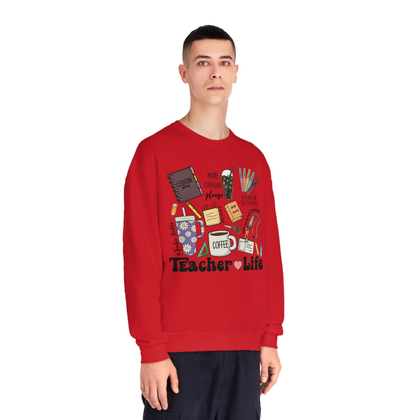 Teacher Things Unisex NuBlend® Crewneck Sweatshirt