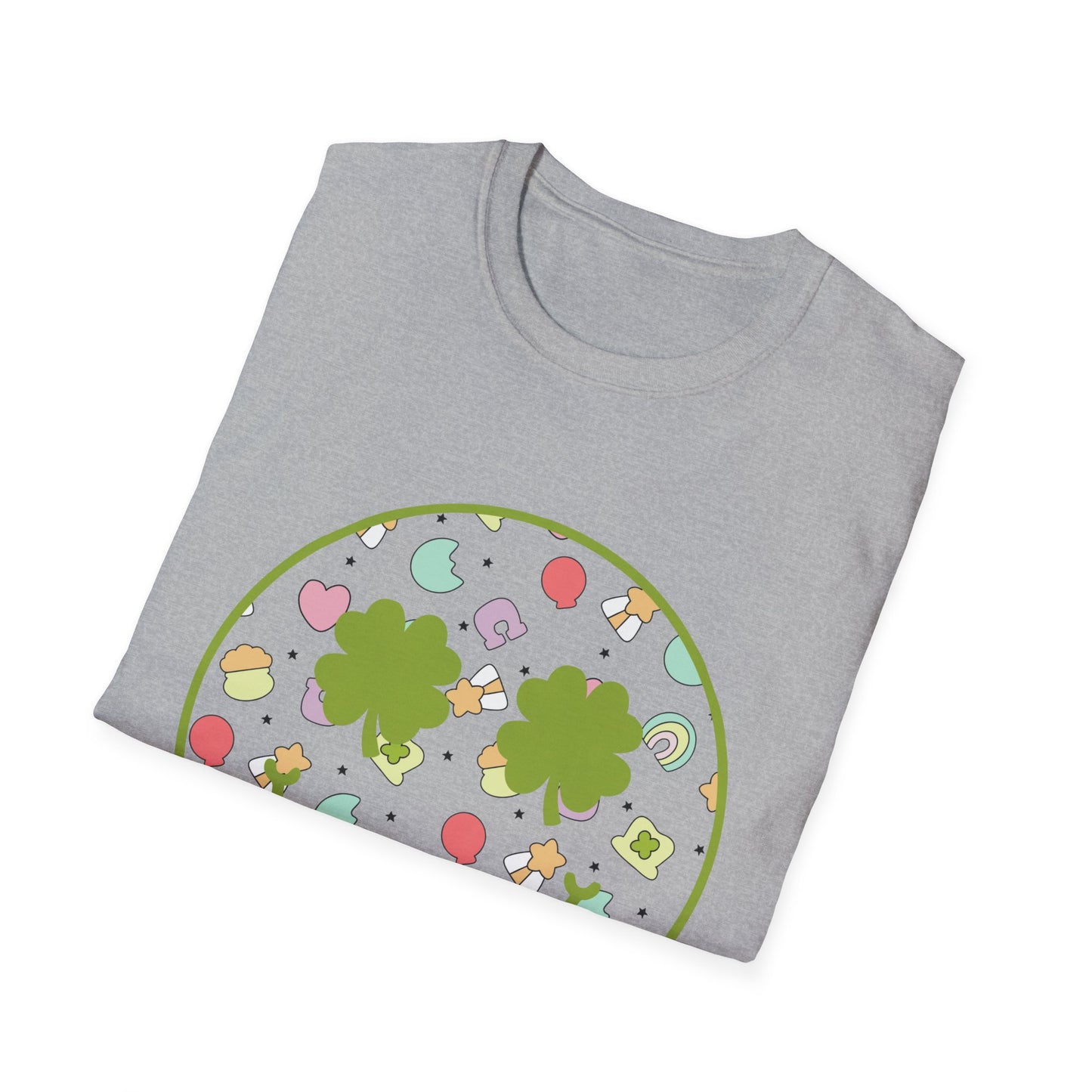 Lucky Charm Smiley Unisex Softstyle T-Shirt
