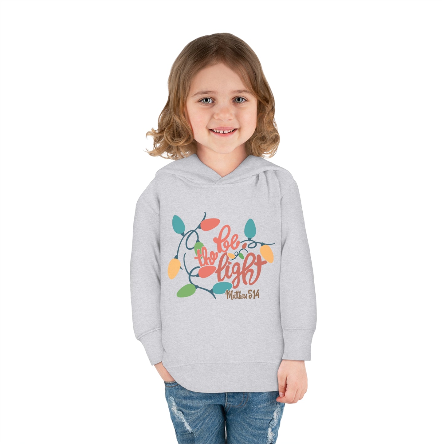 Be the Light Toddler Pullover Fleece Hoodie
