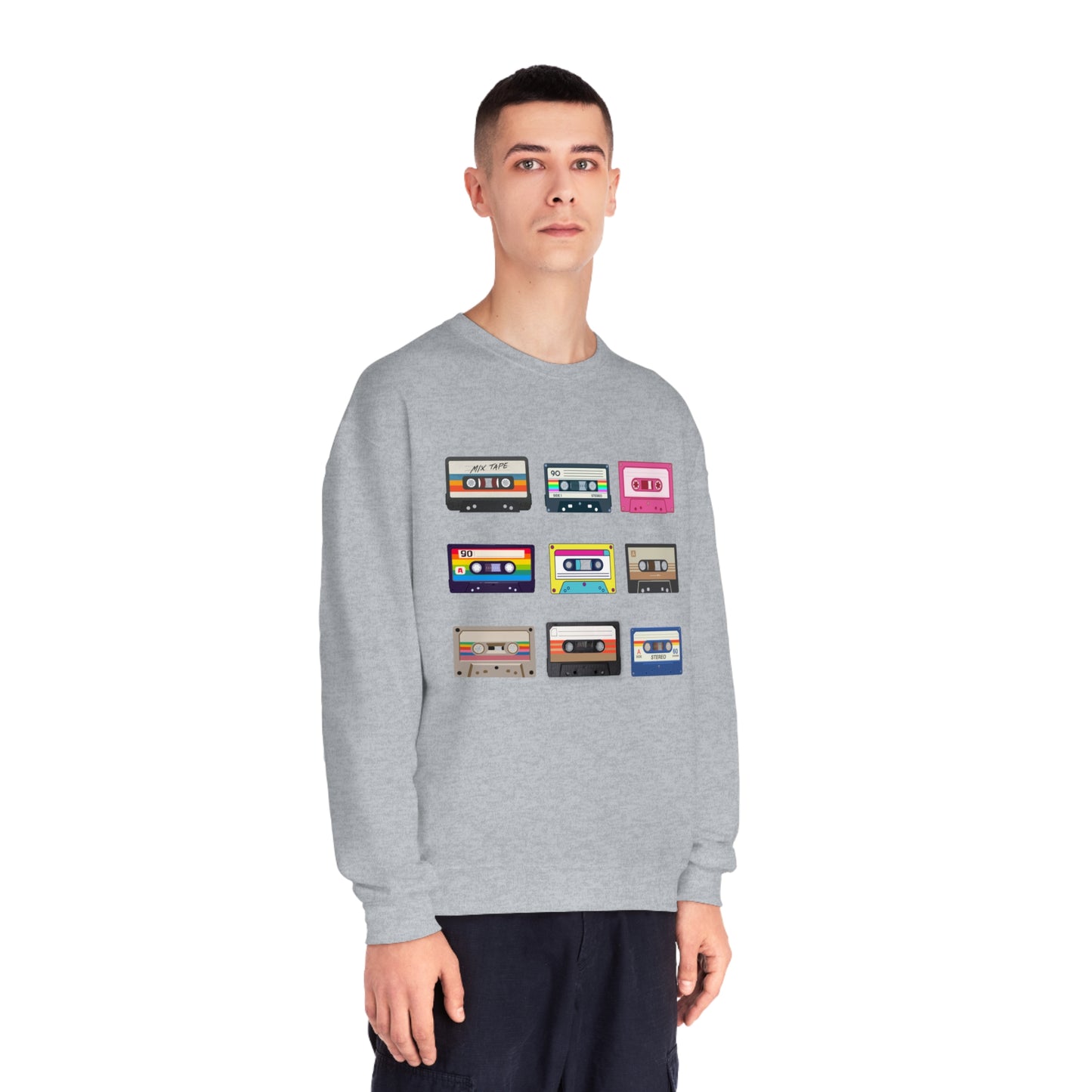 Cassettes Unisex NuBlend® Crewneck Sweatshirt