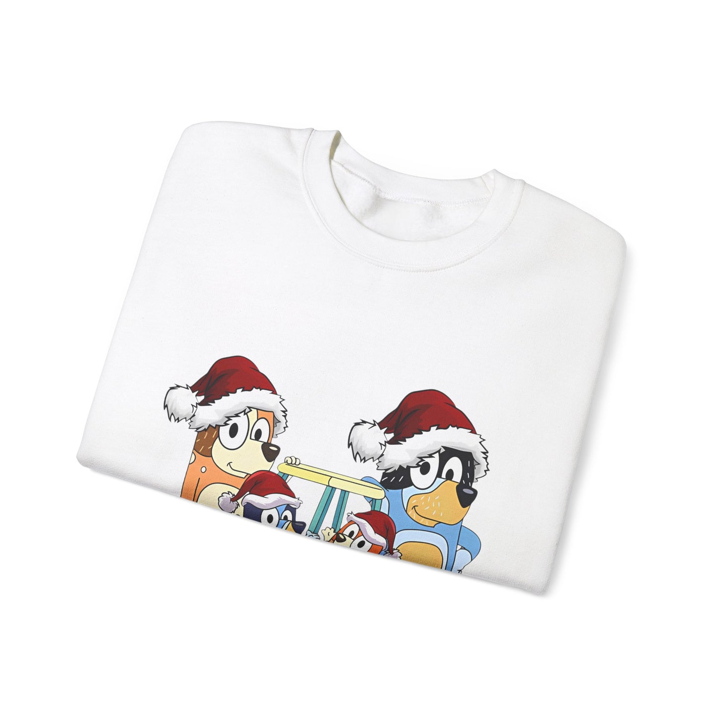Heeler Family Christmas Unisex Heavy Blend™ Crewneck Sweatshirt