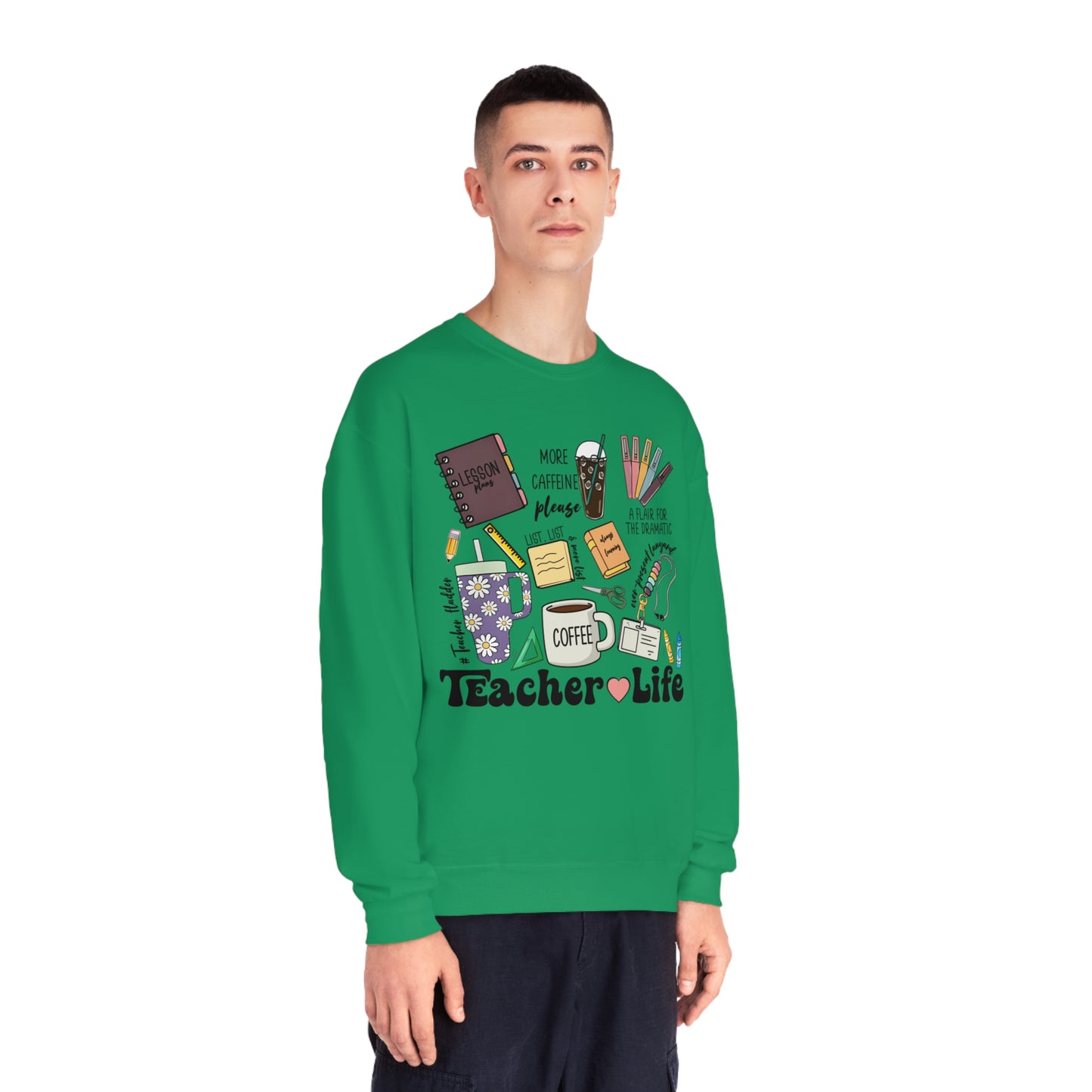 Teacher Things Unisex NuBlend® Crewneck Sweatshirt