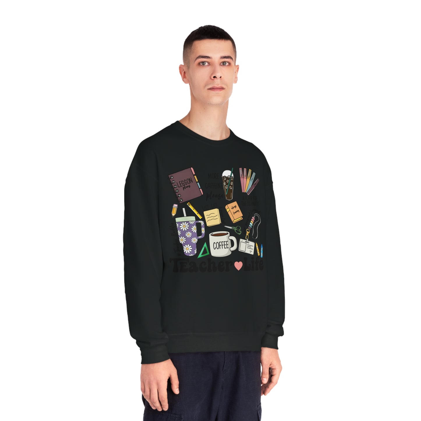 Teacher Things Unisex NuBlend® Crewneck Sweatshirt