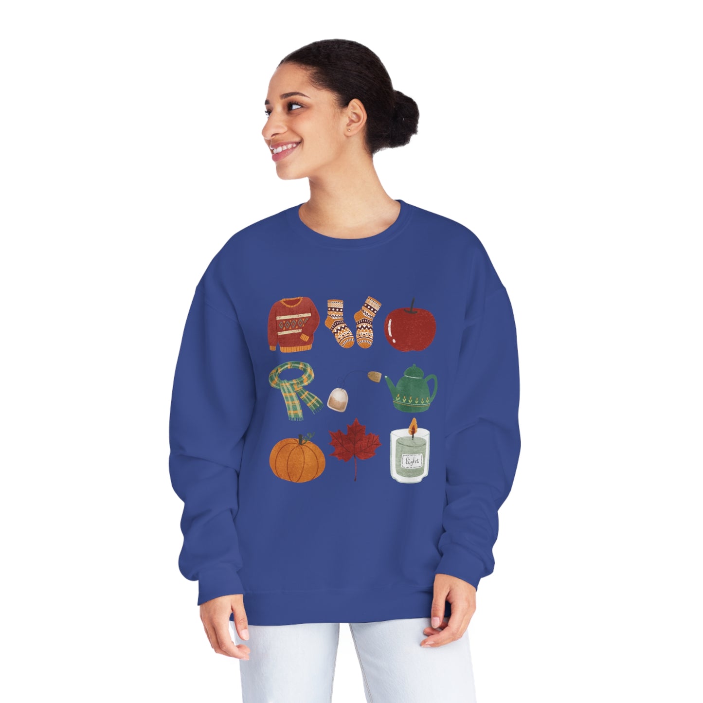 Fall Favorite Things Unisex NuBlend® Crewneck Sweatshirt