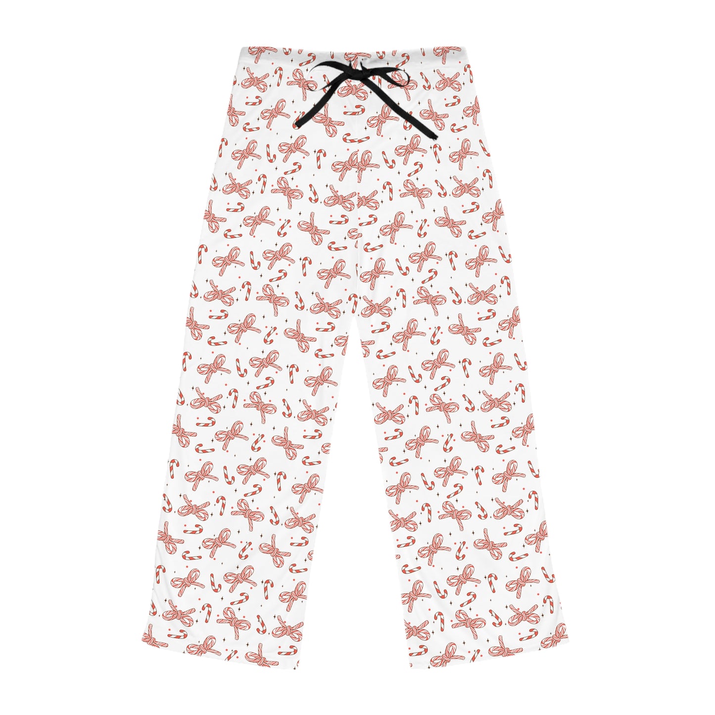 Candy Cane Ribbons Women's Pajama Pants
