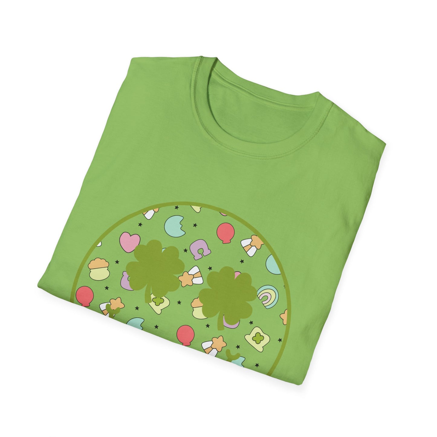 Lucky Charm Smiley Unisex Softstyle T-Shirt