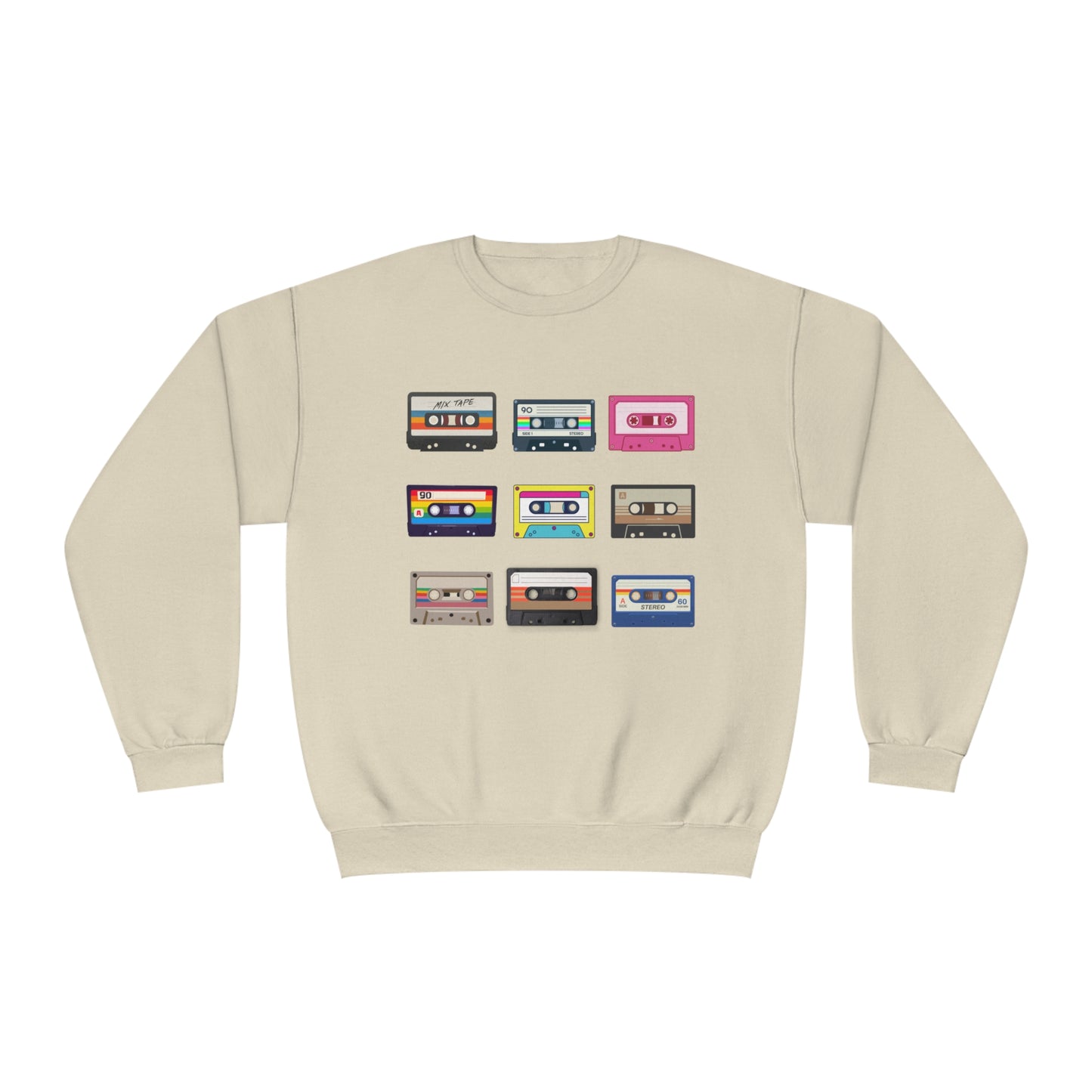 Cassettes Unisex NuBlend® Crewneck Sweatshirt