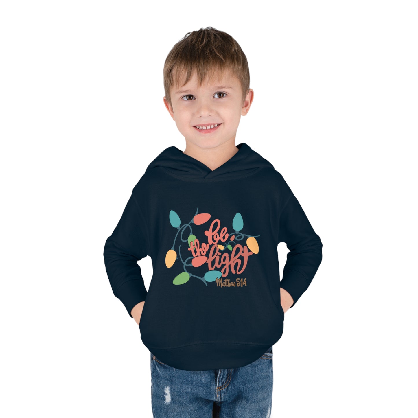 Be the Light Toddler Pullover Fleece Hoodie
