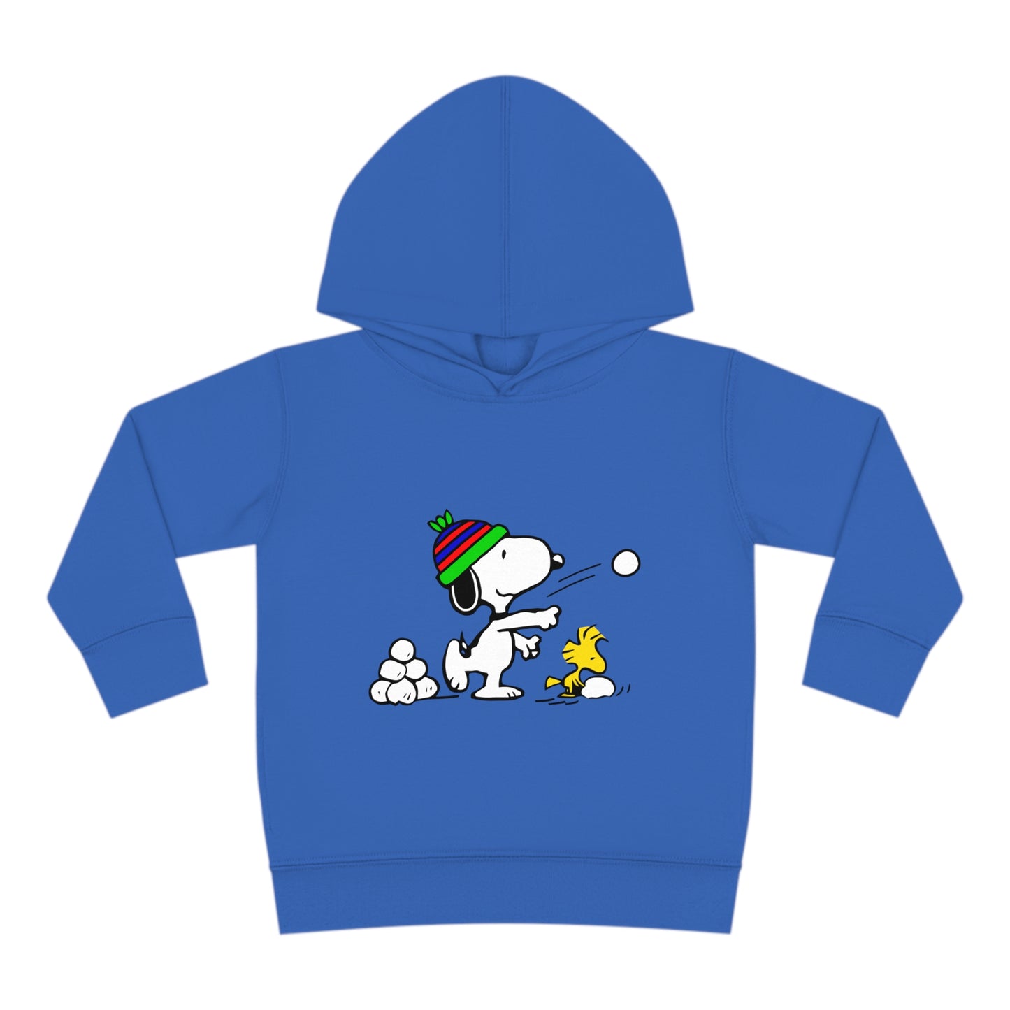 Snoopy Snowballs Toddler Pullover Fleece Hoodie