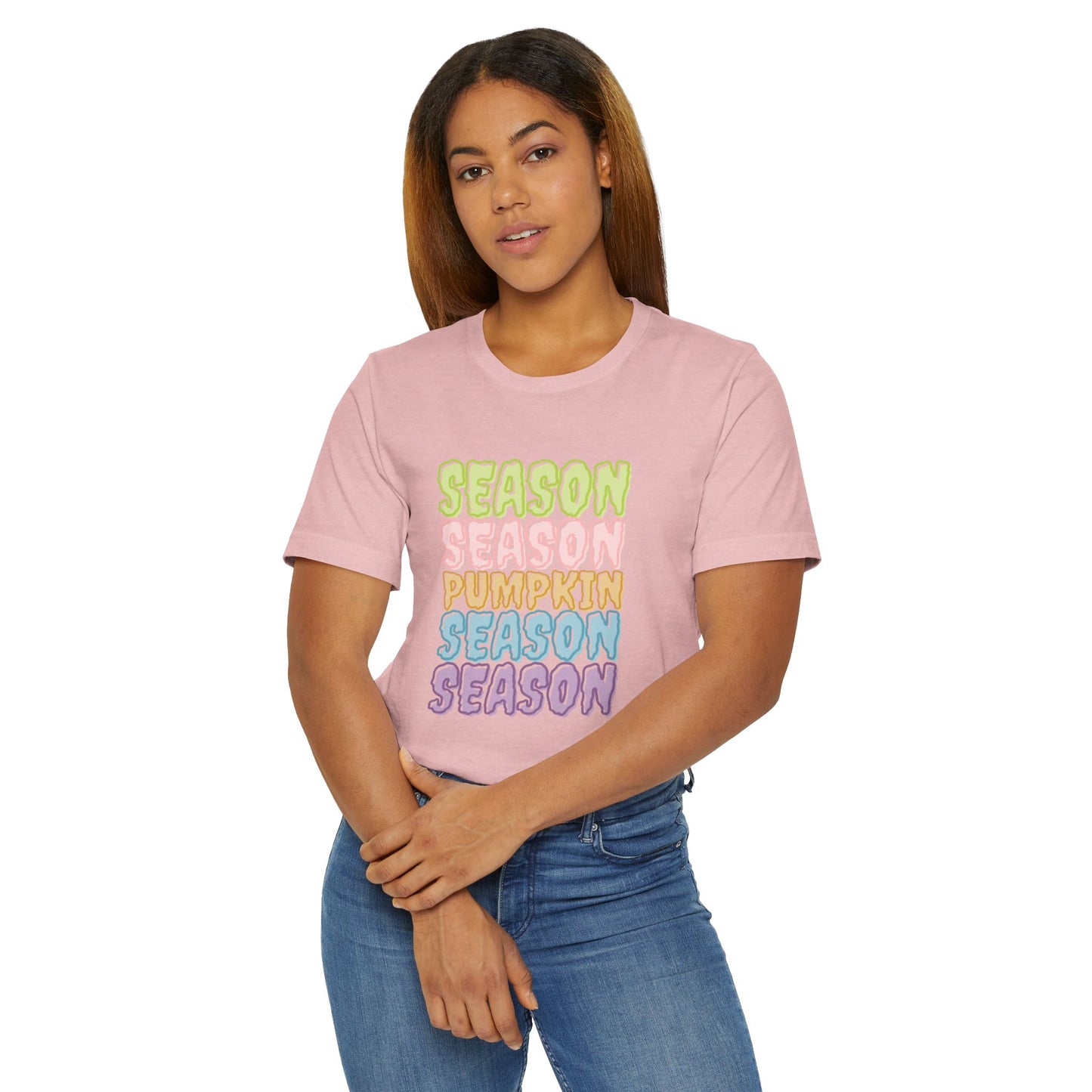 :Pumpkin Season Unisex Jersey T-Shirt