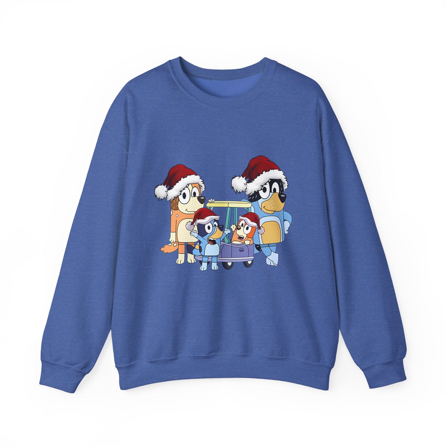 Heeler Family Christmas Unisex Heavy Blend™ Crewneck Sweatshirt