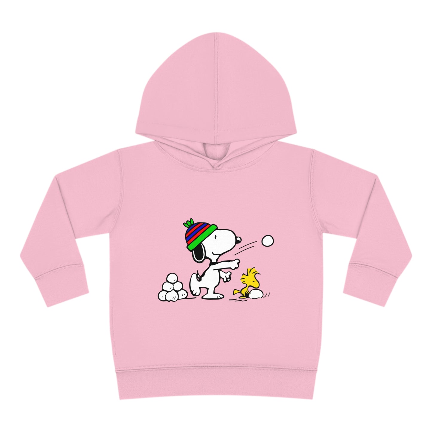 Snoopy Snowballs Toddler Pullover Fleece Hoodie