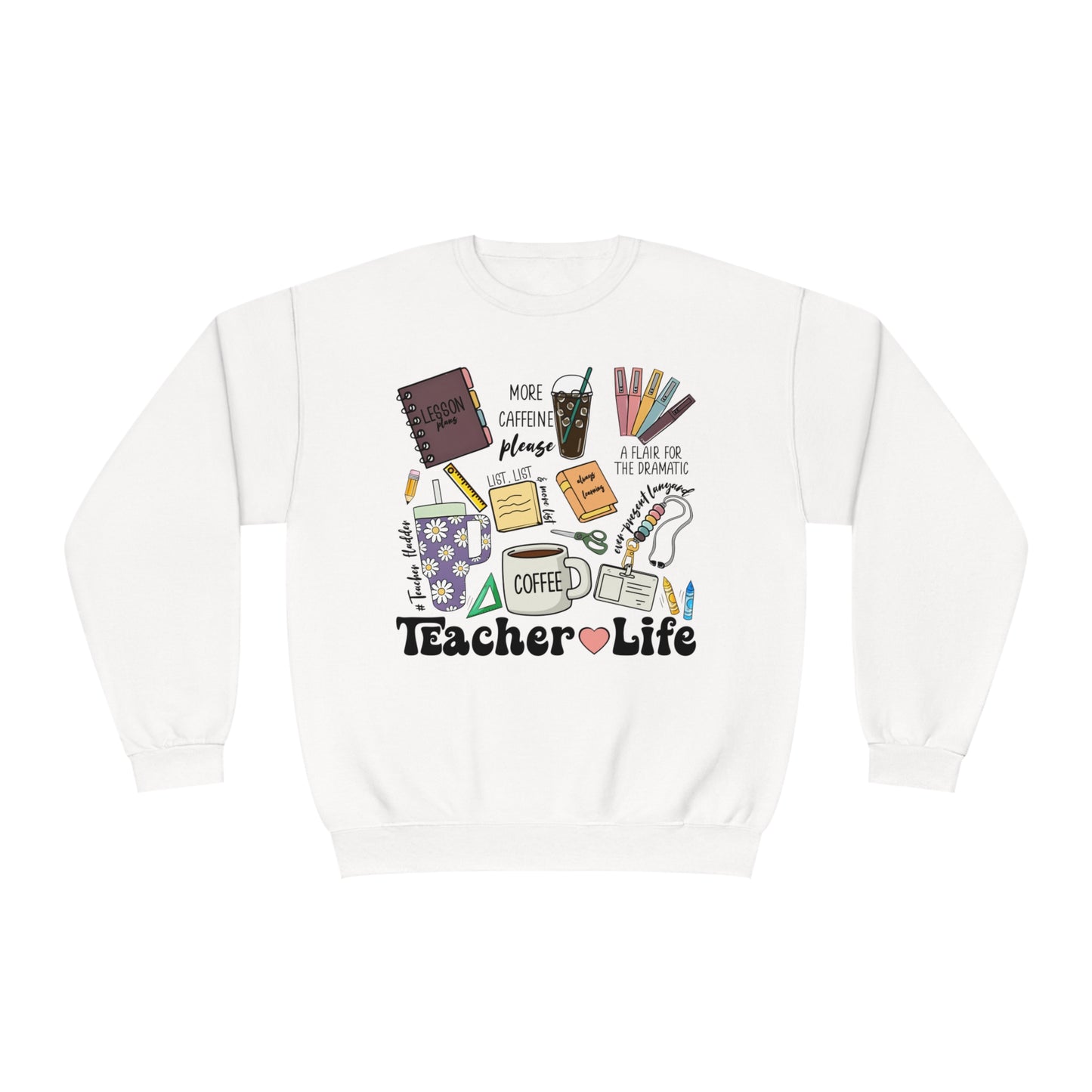 Teacher Things Unisex NuBlend® Crewneck Sweatshirt
