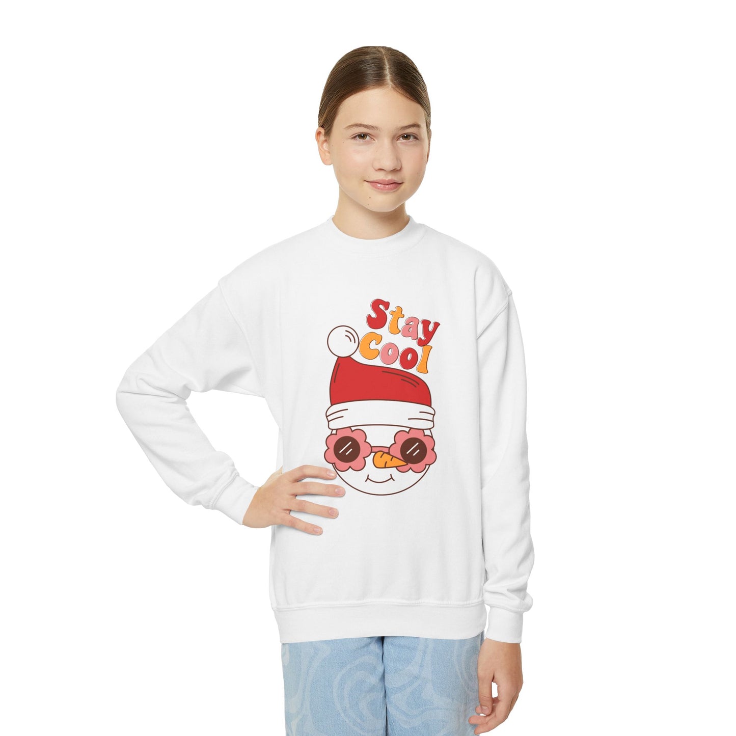 Stay Cool Youth Crewneck Sweatshirt