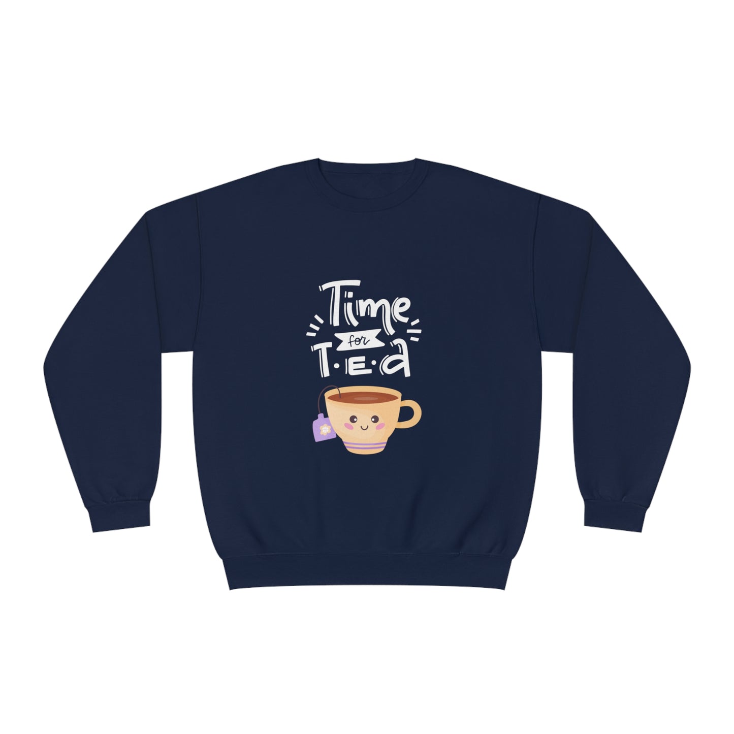 Time for Tea One Teacup Unisex NuBlend® Crewneck Sweatshirt