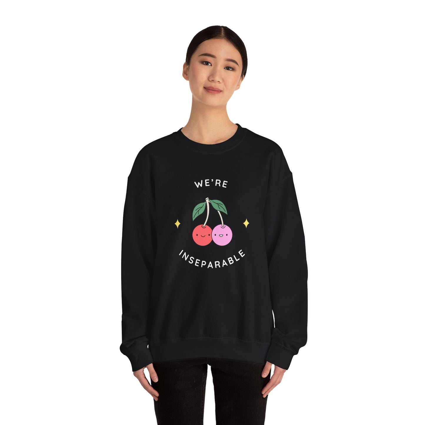 We're Inseparable Unisex Heavy Blend™ Crewneck Sweatshirt