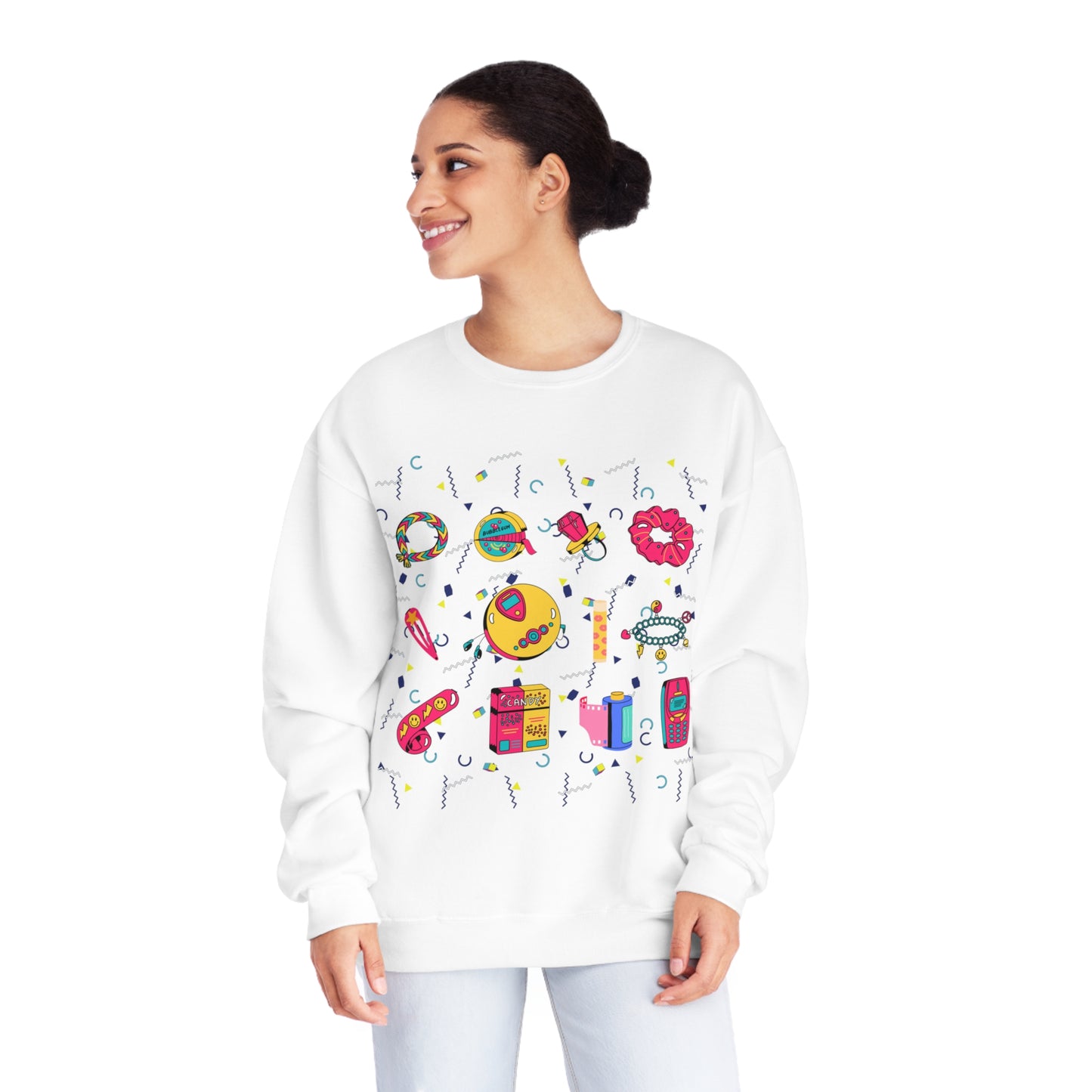 The 90's Essentials Unisex NuBlend® Crewneck Sweatshirt