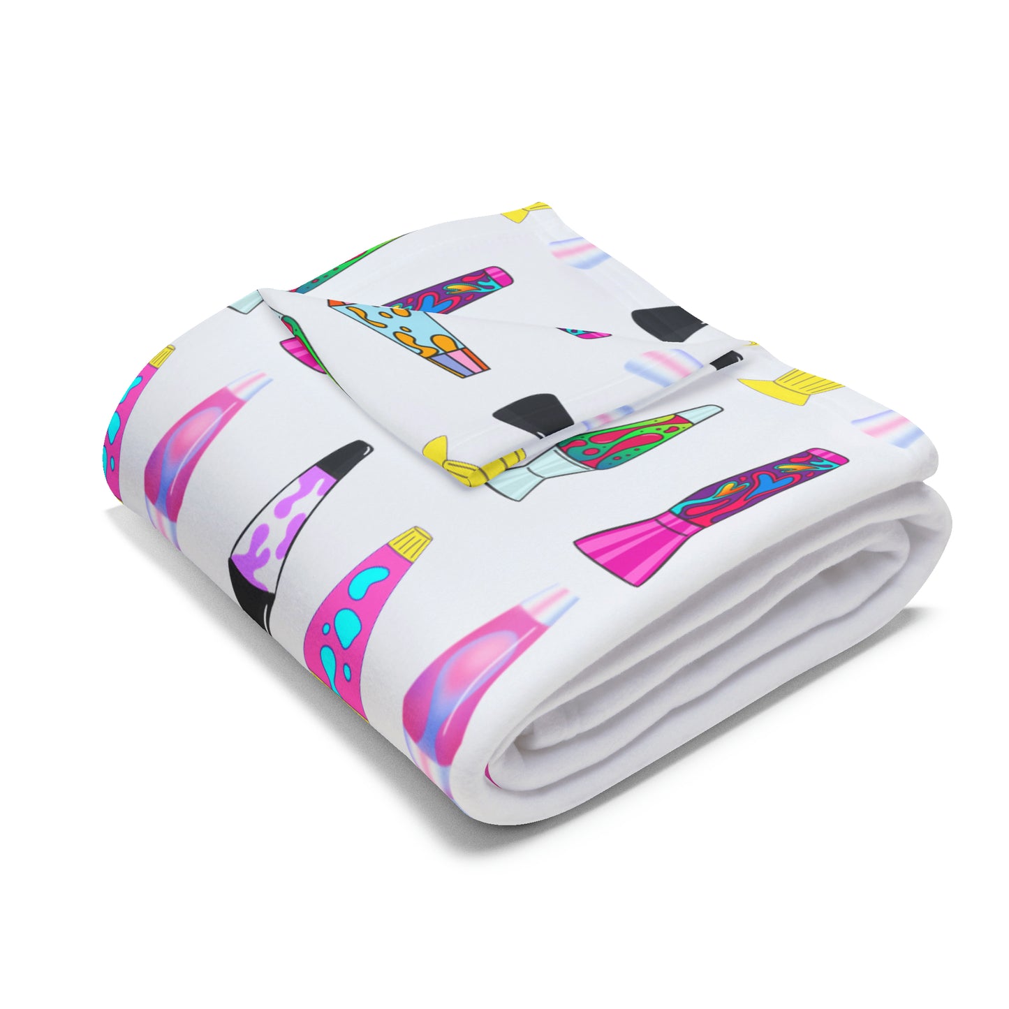 Lava Lamps Arctic Fleece Blanket