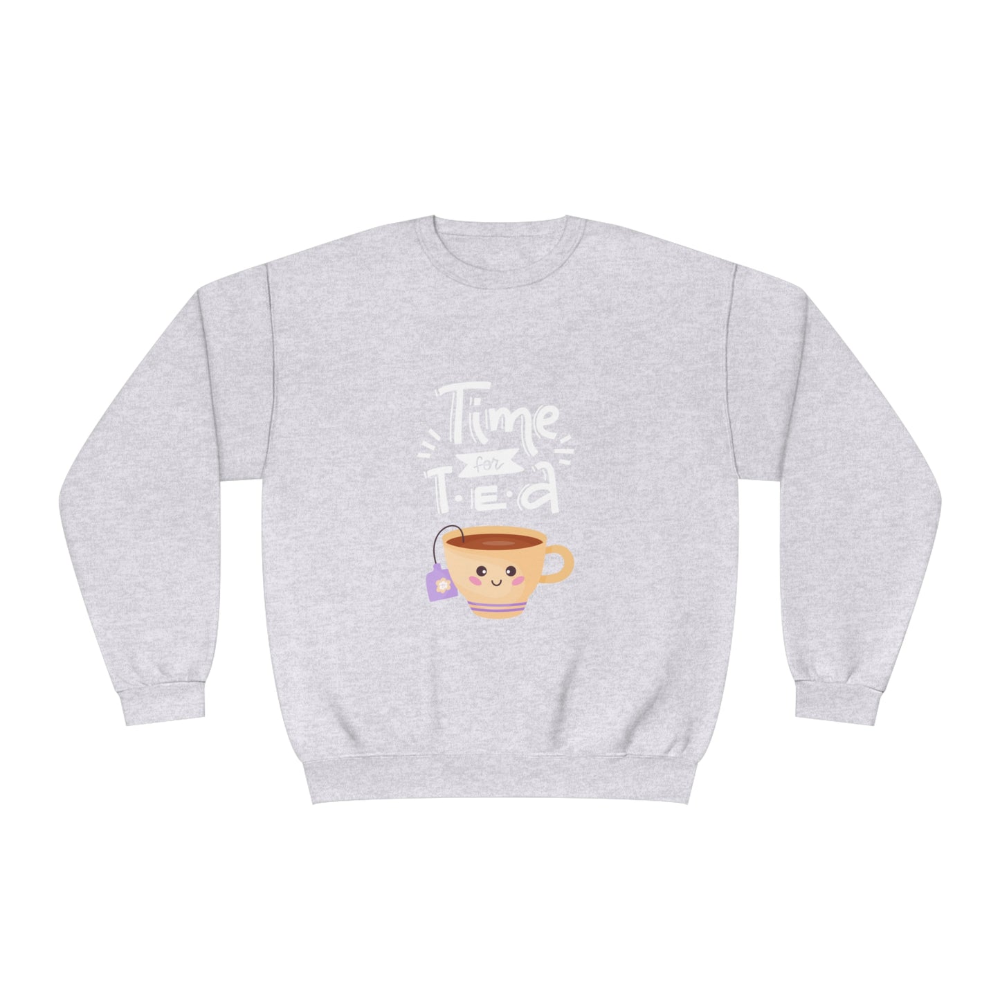 Time for Tea One Teacup Unisex NuBlend® Crewneck Sweatshirt