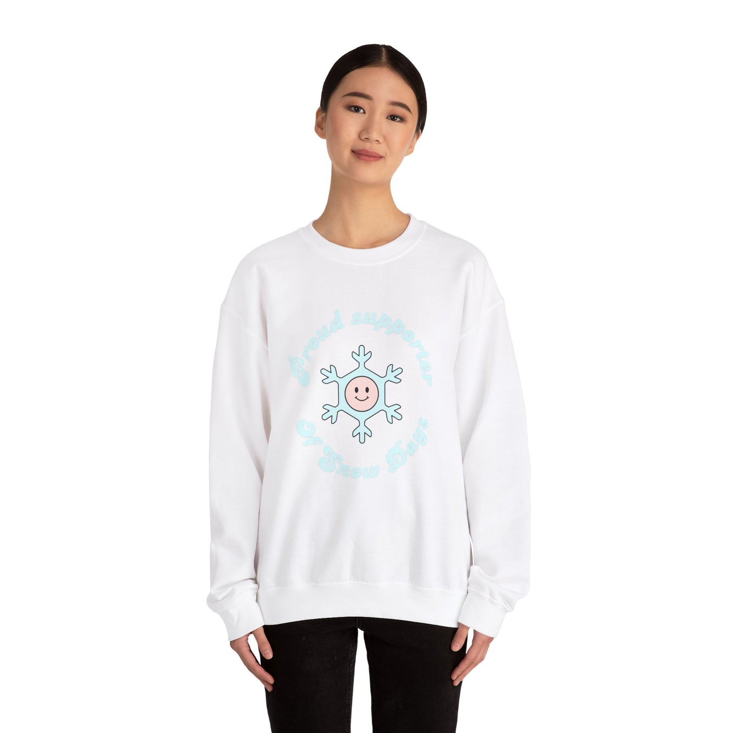 Proud Supporter of Snow Days Unisex Heavy Blend™ Crewneck Sweatshirt